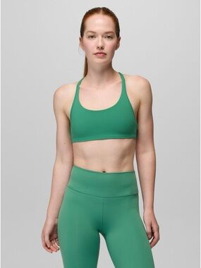 Prana set Luxara Pocket Legging and Luxara Racerback Bra Jade